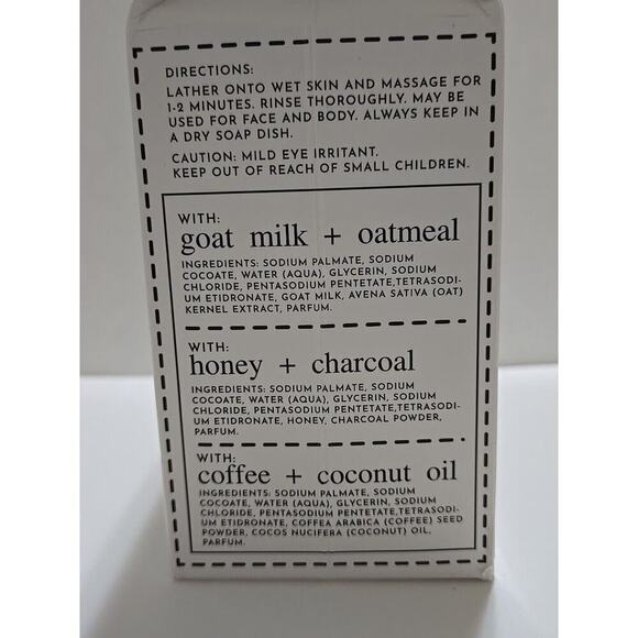 SAVON/Republic Gentleman’s Bar Soap Trio 10oz Goat Milk Coconut Oil Paraben Free - Picture 5 of 9